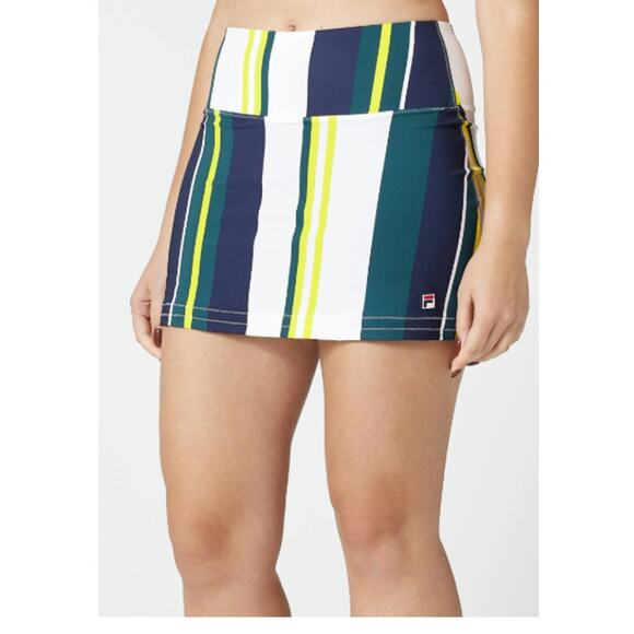 Fila Women's Fall Heritage Printed Skirt Large NWT - Picture 1 of 6